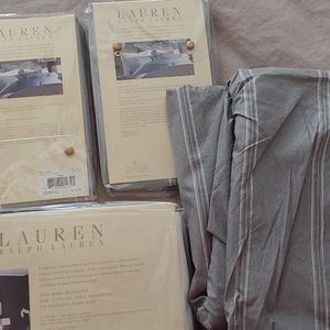 Ralph Lauren king size 4 pc duvet cover set